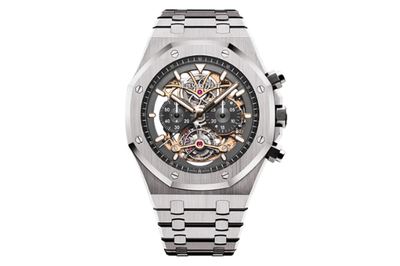 Audemars Piguet - Royal Oak Tourbillon Chronograph Openworked - 26347ti.oo.1205ti.01 - Titanium (mb718)