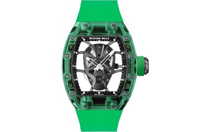 Richard Mille - Tourbillon Green Emeralad "mask" - Rm52-06 - Sapphire (mb746)