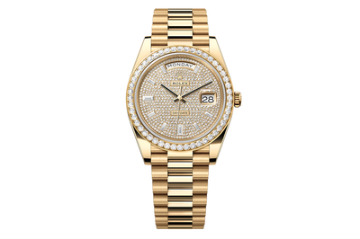 Rolex - Day-Date 40 - 228348rbr - Yellow Gold & Diamonds (mb428)