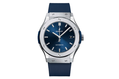 Hublot - Classic Fusion Titanium Blue - 511.nx.7170.lr - Titanium (mb321)