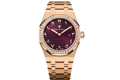 Audemars Piguet - Royal Oak 33MM - 67651or - Rose Gold Burgundy Dial