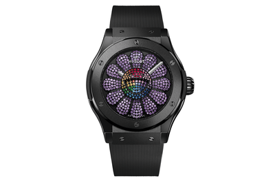 Hublot - Classic Fusion Takashi Murakami Black Ceramic Amethysts - 507.cx.9006.rx.rx.tak23 - Ceramic (rb2095)