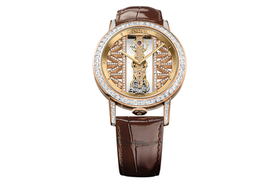 Corum - Golden Bridge 43 Rose Gold Baguette - B113/03252 - Rose Gold & Diamonds (mb566)