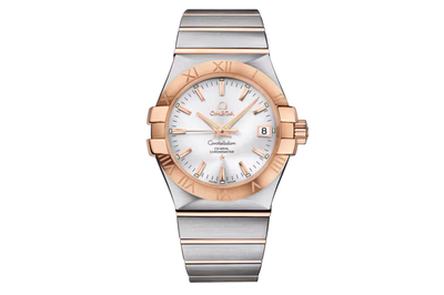 Omega - Constellation - 123.20.35.20.02.001 - Red Gold & Steel (mb662)