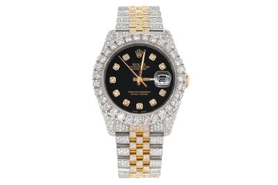 Rolex - Datejust 36 - 16233 - Steel & Gold - Bustdown - (500-06092)