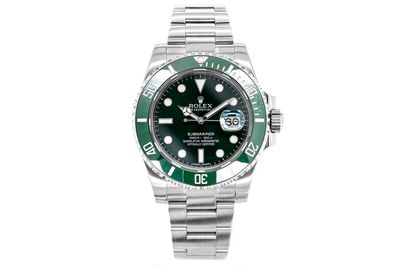 Rolex Submariner Hulk 116610lv Steel 2015 Pre-owned Male 501-00182