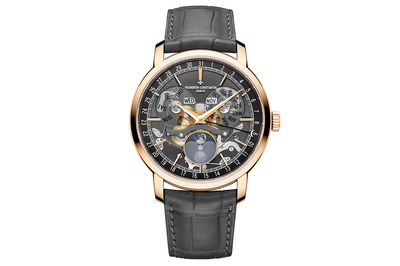 Vacheron Constantin - Traditionnelle Complete Calendar Openface - 4020t-000r-B654 - Pink Gold (rb968)