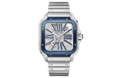 Cartier - Santos Skeleton - Whsa0026 - Stainless Steel (rb674)