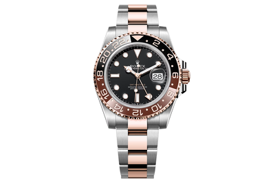 2024 Rolex - GMT-master Ii - 126711chnr - Rose Gold & Steel Root Beer (rb285)