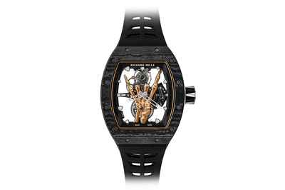 Richard Mille - Manual Winding Flying Tourbillon - Rm 66 - Carbon Tpt®, Titanium, & Red Gold (mb112)