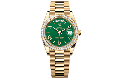 Rolex - Day Date 40 - 228348rbr - Yellow Gold - Factory Diamond Bezel