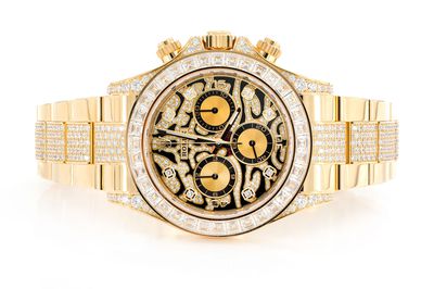 Rolex Daytona Yellow Gold Eye Of The Tiger (116598tbr)