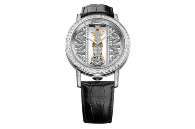 Corum - Golden Bridge 43 White Gold Baguette - B113/03253 - White Gold (mb565)