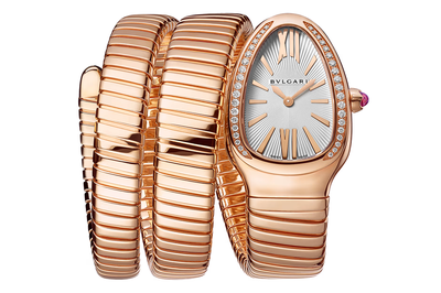 Bulgari - Serpenti Tubogas - 103002 - Rose Gold & Diamonds (mb632)