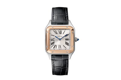 Cartier - Santos-dumont  - W2sa0012 - Rose Gold & Steel (rb2004)