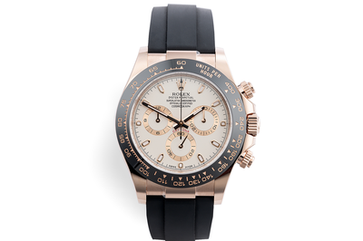 Rolex - Daytona Oysterflex - 116515 - My2023 - Rose Gold [00583] (ceramic, Ivory Dial)