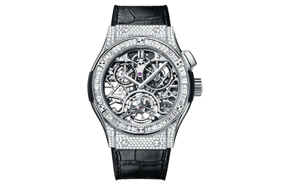 Hublot - Classic Fusion Tourbillon Chronograph - 506.nx.0170.lr.0904 - Titanium (mb576)