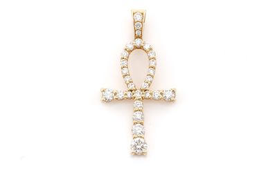 Graduated Ankh Pendant 1.51ctw