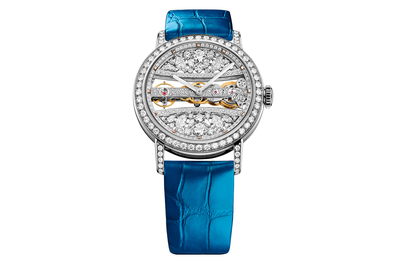 Corum - Golden Bridge 39 White Gold Full Diamonds - B113/03652 - White Gold & Diamonds (mb563)