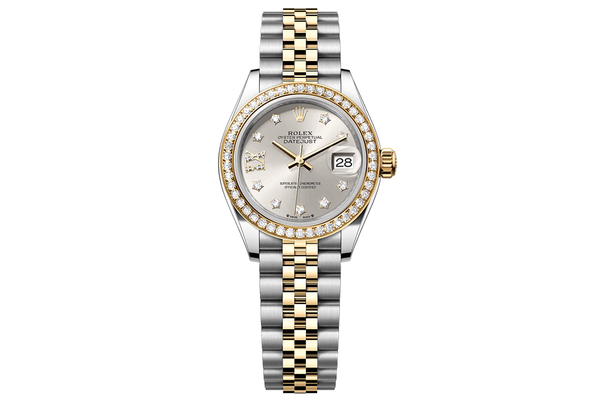 Rolex - Lady-datejust - 279383rbr - Yellow Gold, Steel, & Diamonds (rb1958)