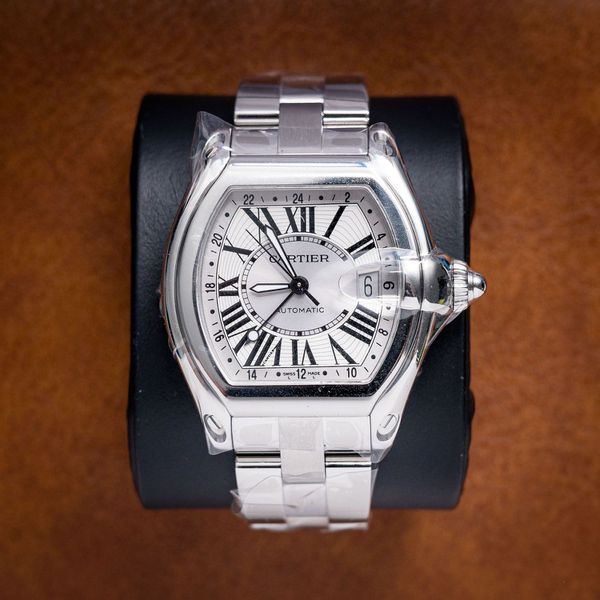 Cartier - Roadster GMT Xl - W62032x6 - Stainless Steel (mb1646)