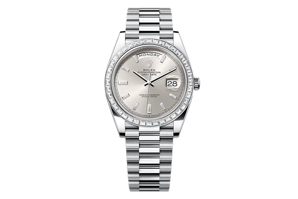 Rolex - Day-Date 40 - 228396tbr - Platinum & Diamonds (rb2058)