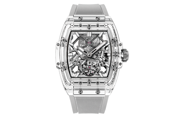 Hublot - Spirit Of Big Bang Sapphire Tourbillon - 606.jx.0120.rt.yos17 - Sapphire Crystal (mb577)