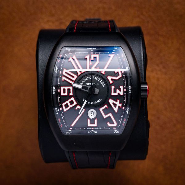 Franck Muller - Vanguard - V 45 Sc Dt Tt Nr Br Er - Titanium (mb1638)