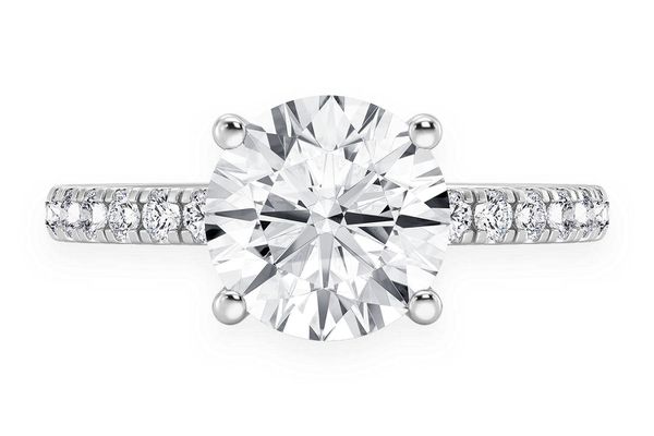 Thinn - 2.00ct Round Solitaire - Diamond Engagement Ring - All Natural