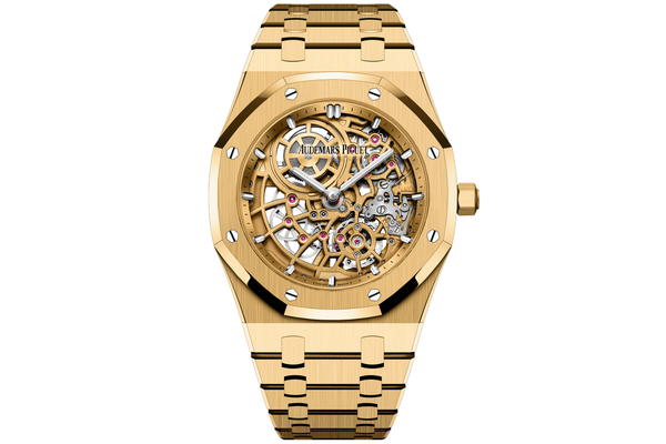 Audemars Piguet - Royal Oak Jumbo Extra-thin Openworked - 16204ba.oo.1240ba.01 - Yellow Gold (rb1170)