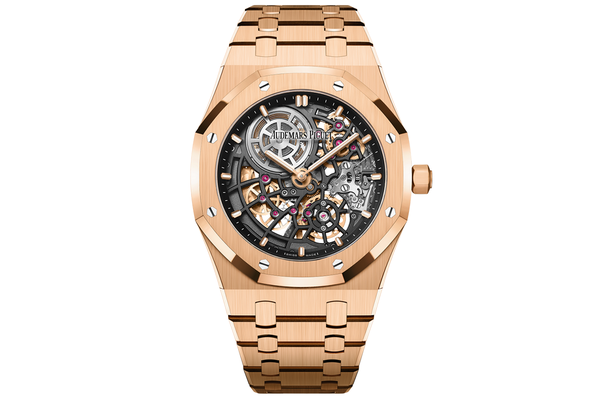 Audemars Piguet - Royal Oak Jumbo Extra Thin Skeleton - 16204or.oo.1240or.01 - Rose Gold 