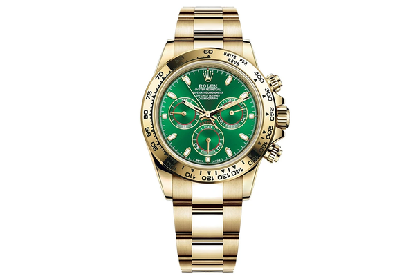 Rolex - Daytona Green - 116508 - Yellow Gold