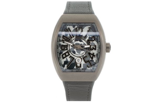 Franck Muller - Vanguard Camouflage - V 45 Sc Dt Tt Mc Tt - Titanium (mb4)