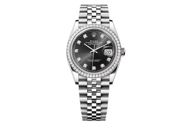 Rolex - Datejust 36 - 126284rbr - White Gold, Steel, & Diamonds (mb598)