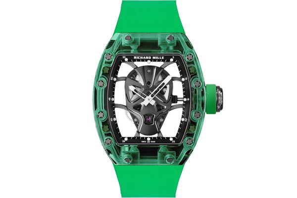 Richard Mille - Tourbillon Green Emeralad "mask" - Rm52-06 - Sapphire (mb746)