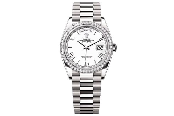 Rolex - Day-date 36 - 128349rbr - White Gold (rb13)