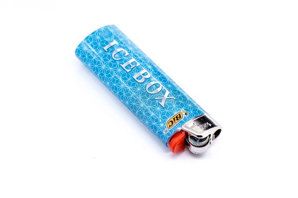 Icebox Set Of 3 Blue Lighters