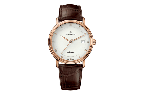 Blancpain - Villeret Ultra Slim Automatic - 6223-3642-55b - Rose Gold (mb654)