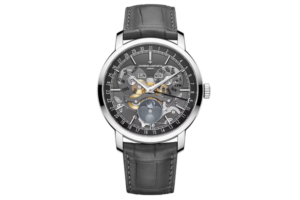 Vacheron Constantin - Traditionnelle Complete Calendar Openface - 4020t-000g-b655 - White Gold (rb972)