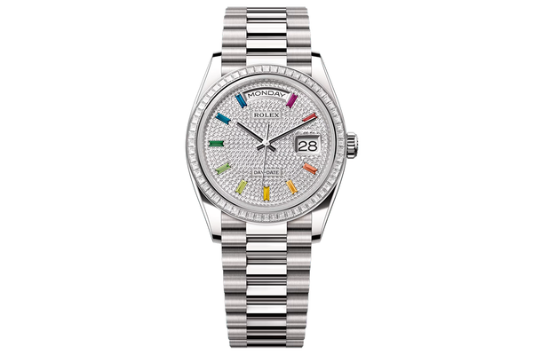 Rolex - Day-date 36 - 128399tbr - White Gold (rb21)