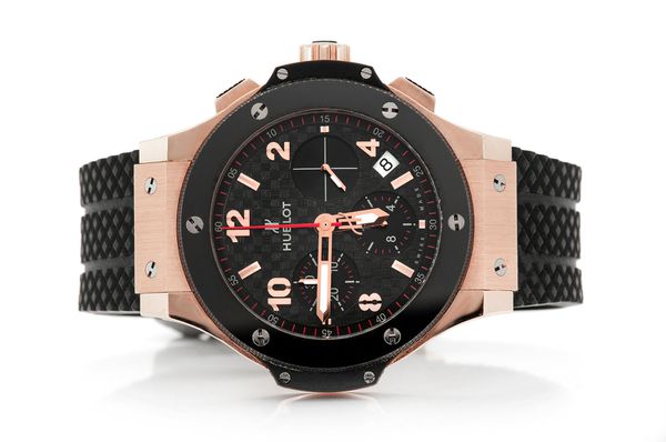 Z:  Hublot Rose Gold Rubber Strap