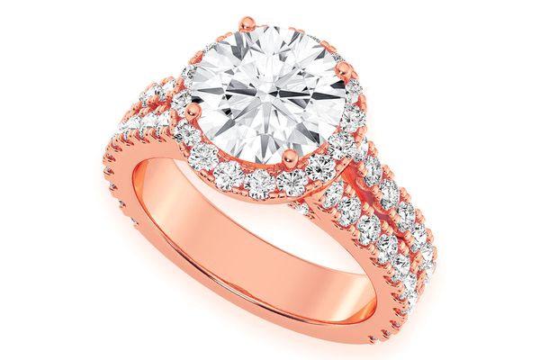 Sphinx - 2.00ct Round Solitaire - Split Shank - Engagement Ring - Natural Diamonds