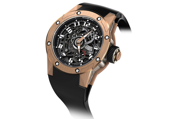 Richard Mille - Rm63-01 Automatic Winding Dizzy Hands - Red Gold & Titanium (rb1378)