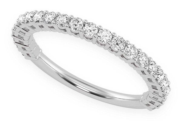 Icebox - Single Row Band Ring 14K