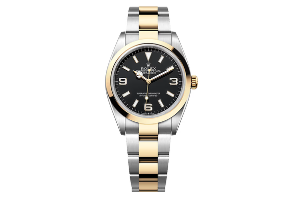 Rolex - Explorer 36 - 124273 - Yellow Gold & Steel (rb1867)