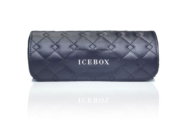 Icebox Leather 3 Watch Travel Case