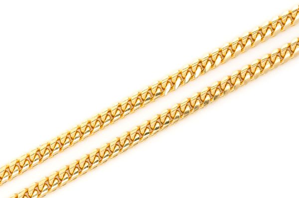 3MM Miami Cuban - 14k Solid Gold Bracelet