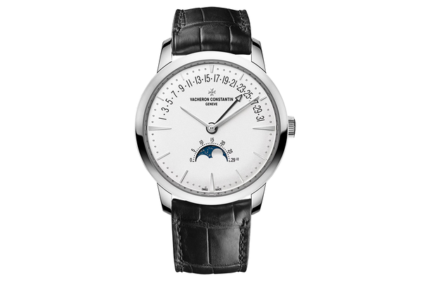 Vacheron Constantin - Patrimony Moon Phase Retrograde Date - 4010u/000g-b330 - White Gold (rb937)