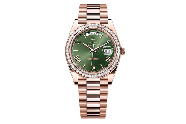 Rolex - Day-Date 40 - 228345rbr - Rose Gold & Diamonds (rb2044)