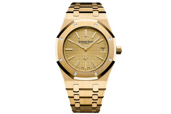 Audemars Piguet Royal Oak Jumbo Thin Bruno Mars - 15202ba - Yellow Gold